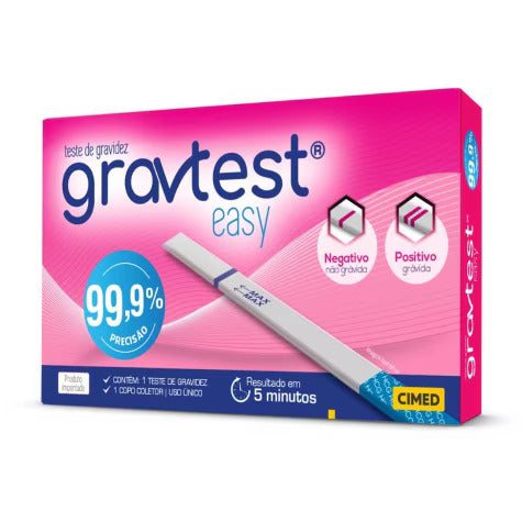 Teste de Gravidez Grav Test Easy 1 Unidade