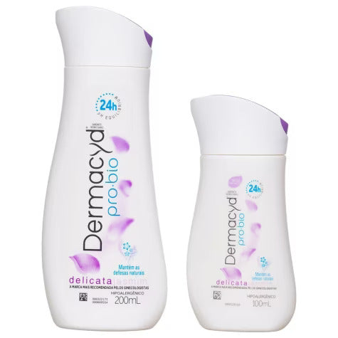 Sabonete Íntimo Dermacyd Pro•Bio Delicata Jasmim, Líquido, 1 Unidade Com 200Ml + 1,99 Leve 100Ml