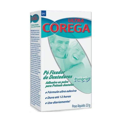 Pó Fixador De Dentadura Corega Ultra 22G