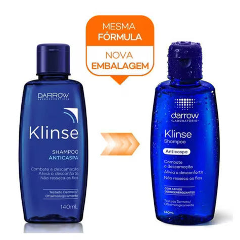 Shampoo Anticaspa Klinse 140Ml