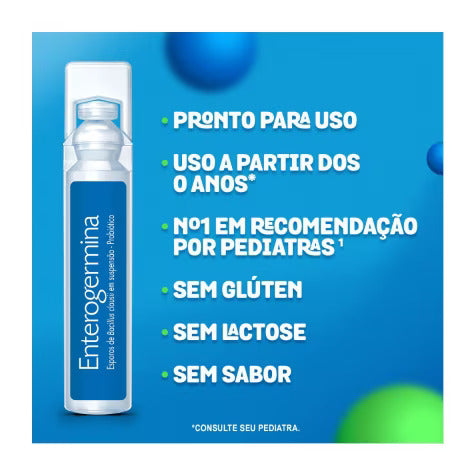 Enterogermina 2BCFU/5mL - 5 mL - Suspensão