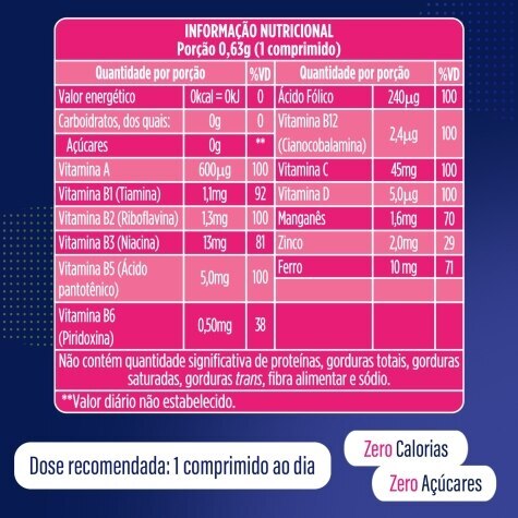 Vitamina Neoquimica Mulher Com 60 Comprimidosrv