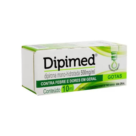 Dipimed 500mg/mL - 10 mL - Solução
