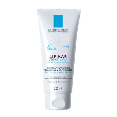 Hidratante Corporal La Roche-Posay Lipikar Aox Fps 60 Com 200Ml