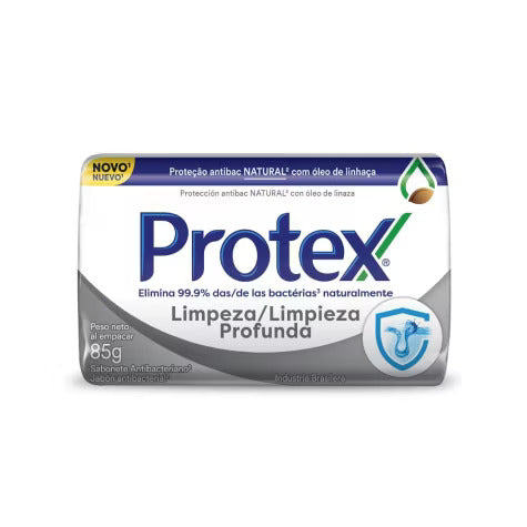 Sabonete Antibacteriano Protex Limpeza Profunda Barra, 1 Unidade Com 85G