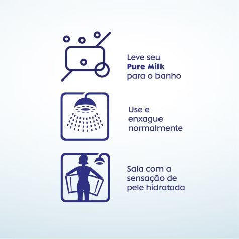 Sabonete Nivea Pure Milk Fresh Barra, 1 Unidade Com 90G