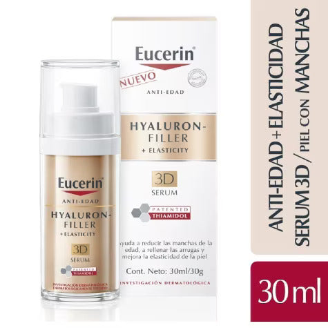 Sérum Facial Eucerin Anti-Idade Hyaluron-Filler + Elasticity 3D 30Ml