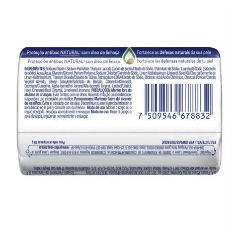 Sabonete Antibacteriano Protex Carvão Detox Barra, 1 Unidade Com 85G