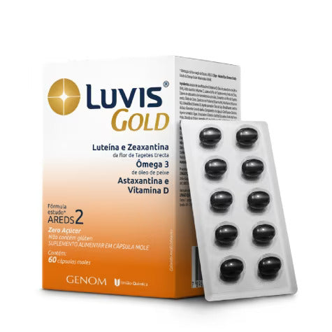 Luvis Gold Com 60 Cápsulas Moles