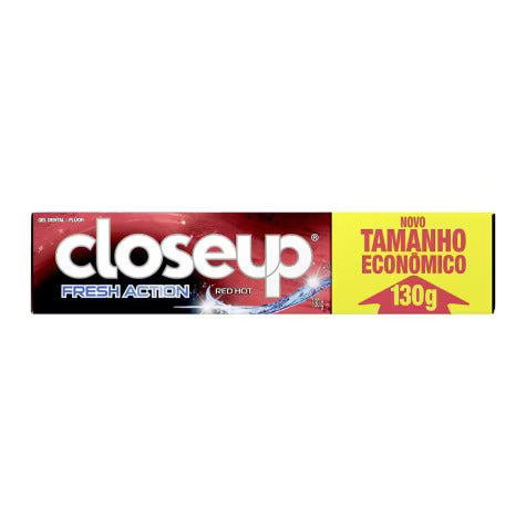 Pasta de Dente Close Up Action Red Hot 130 g