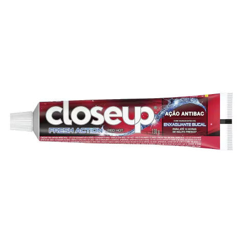 Pasta de Dente Close Up Action Red Hot 130 g