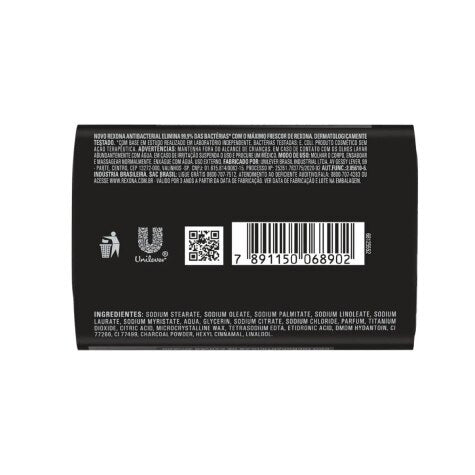 Sabonete Corporal Rexona Antibacterial Men, Barra, 1 Unidade Com 84G
