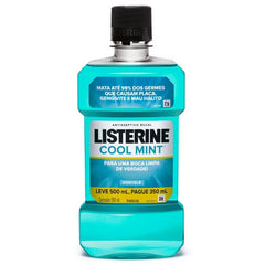 Enxaguante Bucal Listerine  Tradicional - Linha Cool Mint - 500 mL