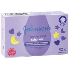 Sabonete em Barra Johnson's Baby  Hora do Sono - 80 g