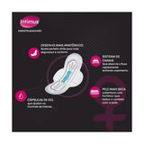 Absorvente Intimus Gel Tripla Proteção  Com Abas - Cobertura Seca - 8 Unidades