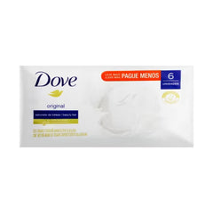 Sabonete Dove Original Barra, 6 Unidades Com 90G Cada