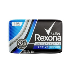 Sabonete Rexona Men Antibacterial Active 84G