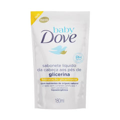 Sabonete Dove Baby Glicerina Refil 180 Ml