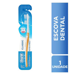 Escova Dental Oral-B Classic Nº 40, Macia, Sortida Com 1 Unidade