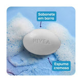 Sabonete Hidratante Nivea Leite, Barra, 1 Unidade Com 85G