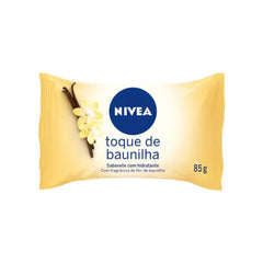 Sabonete Hidratante Nivea Toque De Baunilha, Barra, 1 Unidade Com 85G