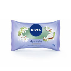 Sabonete Glicerinado Nivea Água De Coco E Óleos Essenciais, Barra, 1 Unidade Com 85G