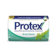 Sabonete Antibacteriano Protex Erva-Doce, Barra, 1 Unidade Com 85G