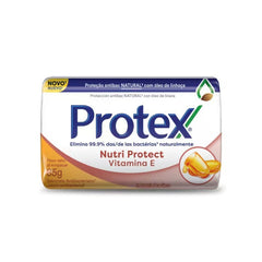 Sabonete Protex Nutri Protect Vitamina E, Barra, 1 Unidade Com 85G
