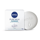 Sabonete Nivea Pure Milk Fresh Barra, 1 Unidade Com 90G