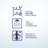 Sabonete Nivea Pure Milk Fresh Barra, 1 Unidade Com 90G