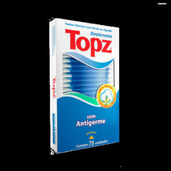 Hastes Flexíveis Topz Caixa Com 75 Unidades