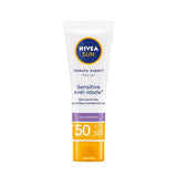 Protetor Solar Facial Nivea Sun Pele Sensível Fps 50, Loção Com 50G