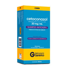 Cetoconazol (Cimed)  20mg/mL - 100 mL - Shampoo