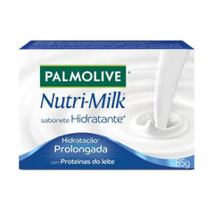 Sabonete Palmolive Nutri-Milk Hidratante, Barra, 1 Unidade Com 85G