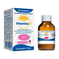 Vitamina D 500Ui Solucao 10 Ml