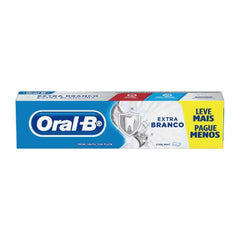 Pasta de Dente Oral-B Extra Branco  Tradicional - 150 g