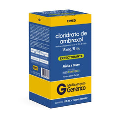 Cloridrato de Ambroxol (Cimed)  3mg/mL - 120 mL - Xarope