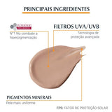 Protetor Solar Facial Eucerin Pigment Control Tinted Fps 70, Médio Com 50Ml