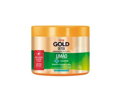 Máscara Capilar Niely Gold Detox Limão + Chá Verde Pote Com 430G