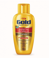 Shampoo Niely Gold Queratina Reparação 300Ml
